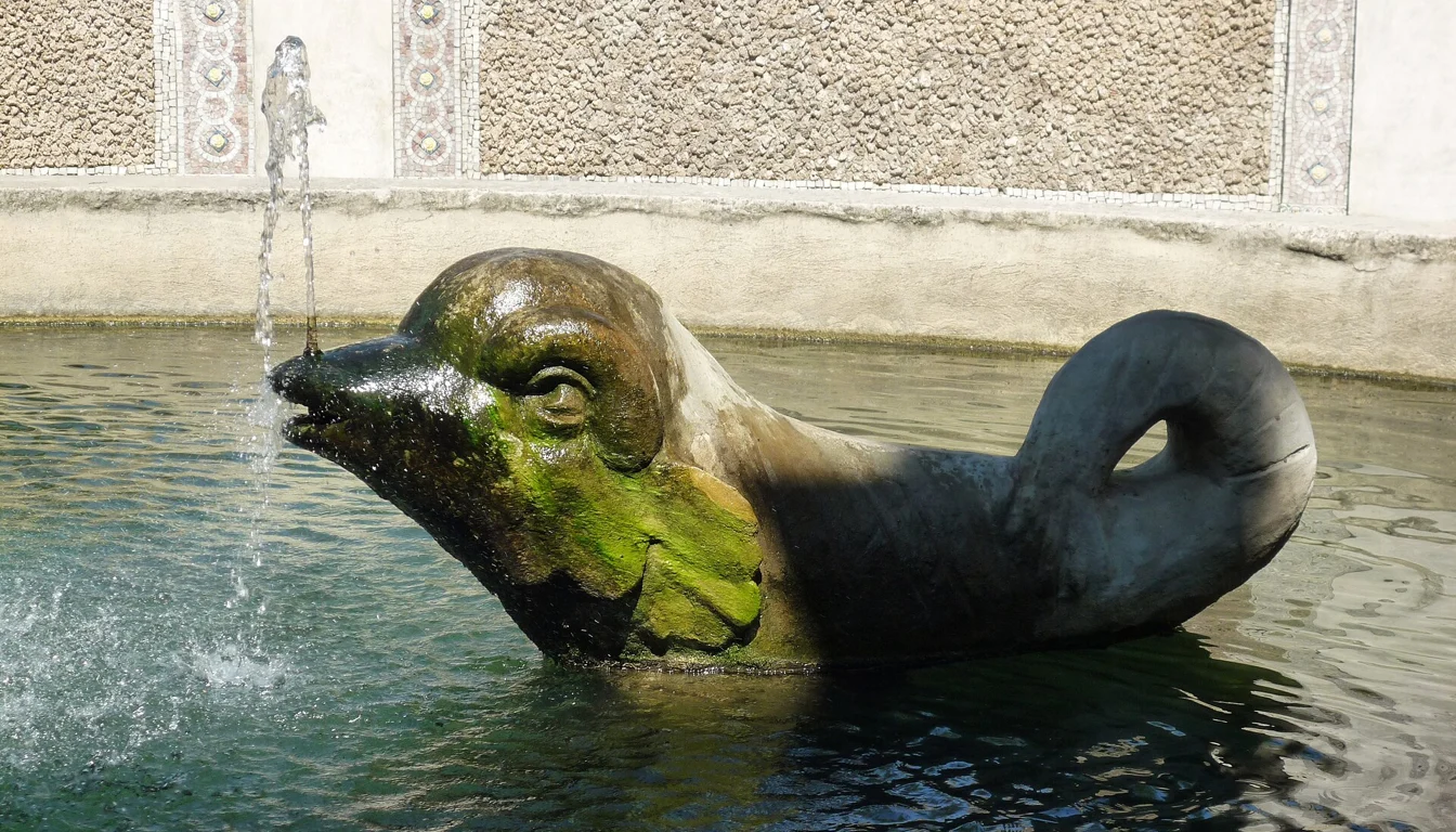 The fountain gardens of Villa d’Este